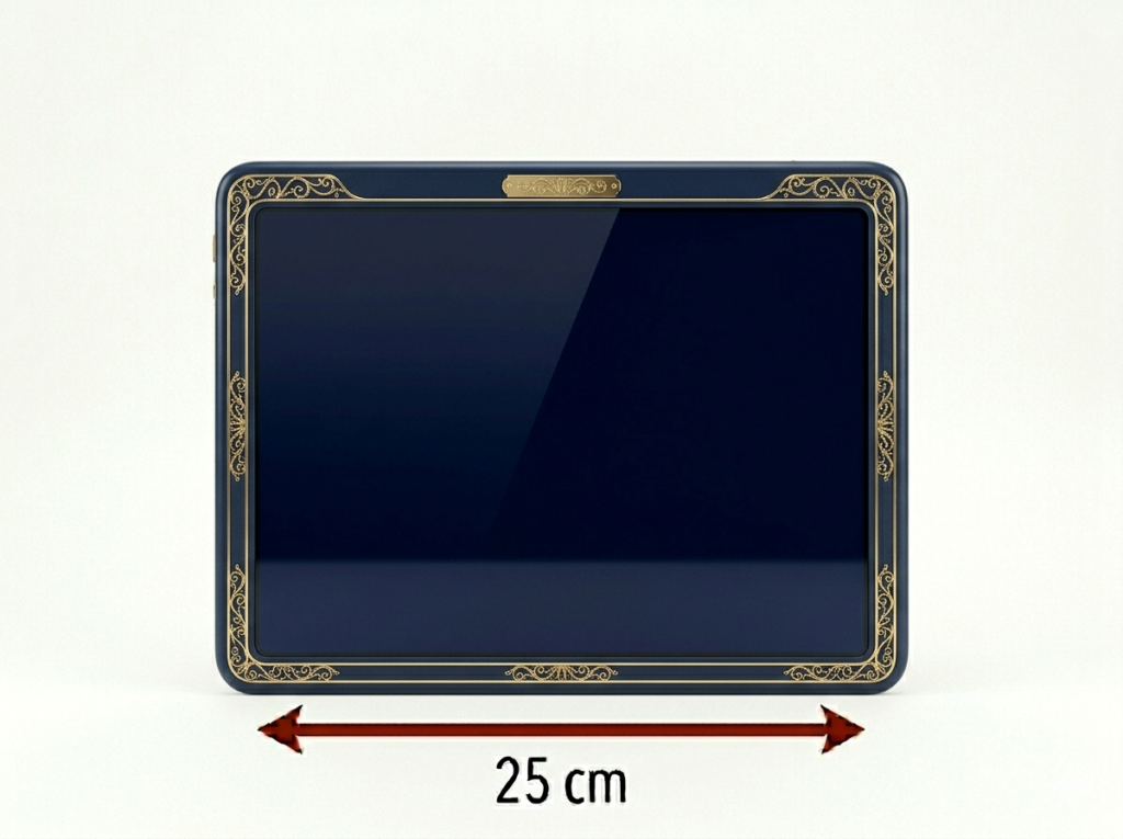 how big is 25 cm
