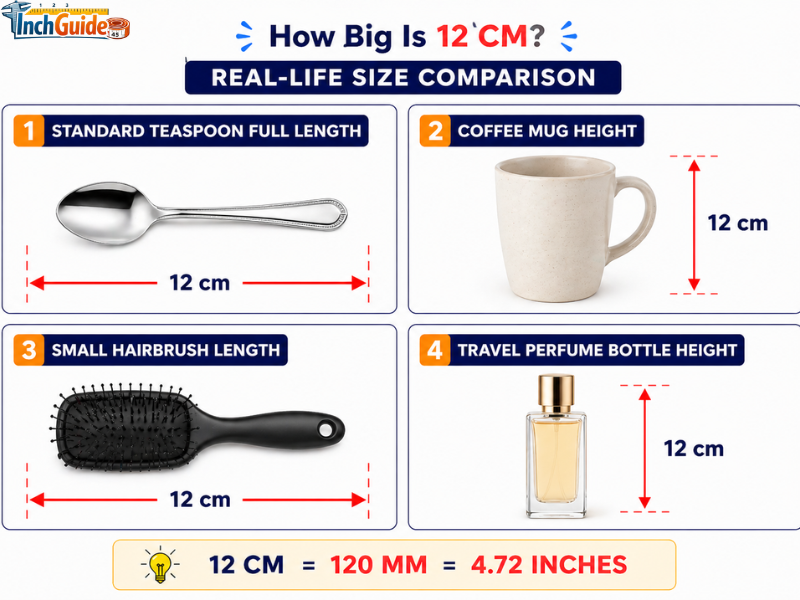 how big is 12 cm