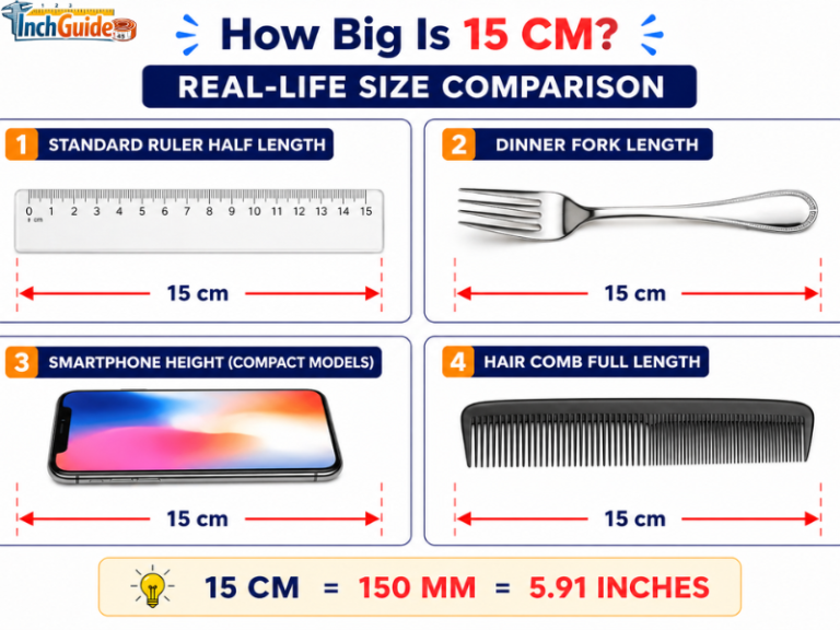 how big is 15 cm