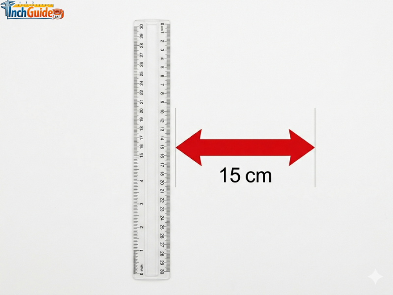 how big is 15 cm