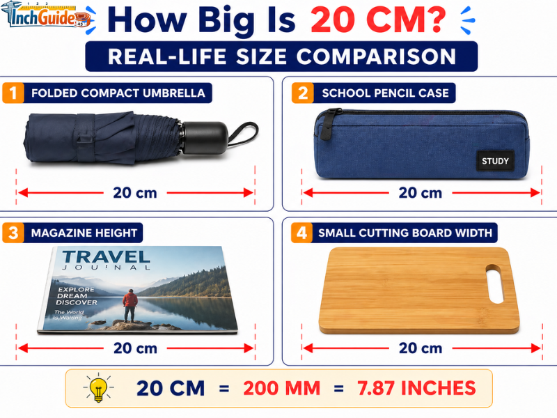how big is 20 cm
