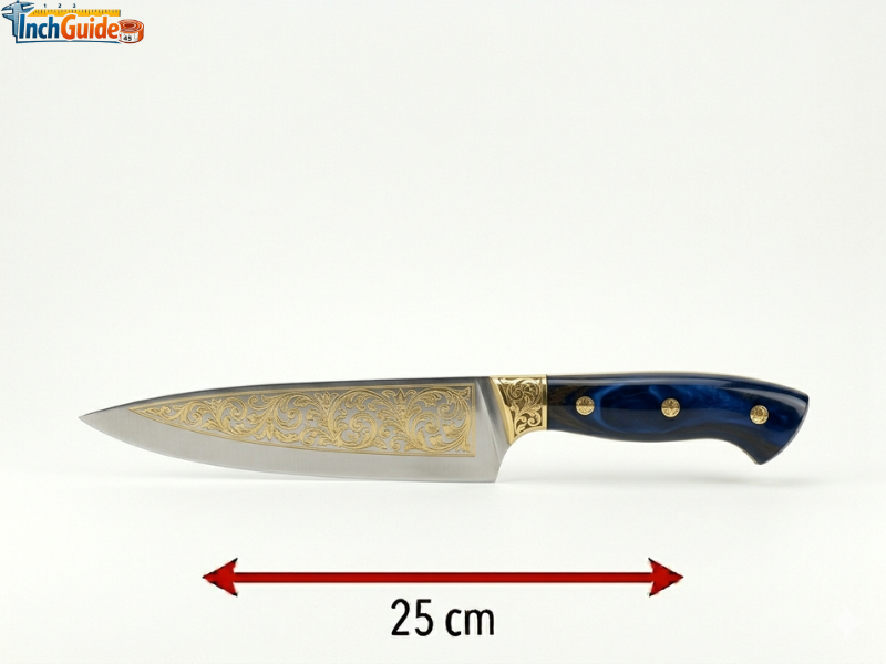 how big is 25 cm