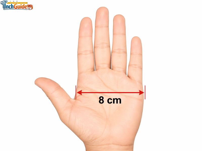 how big is 8 cm