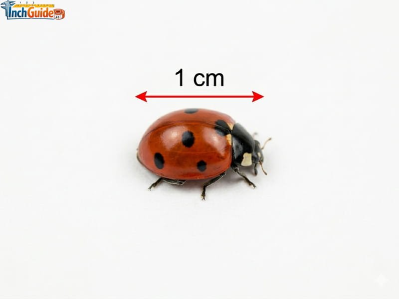 how big is 1 cm