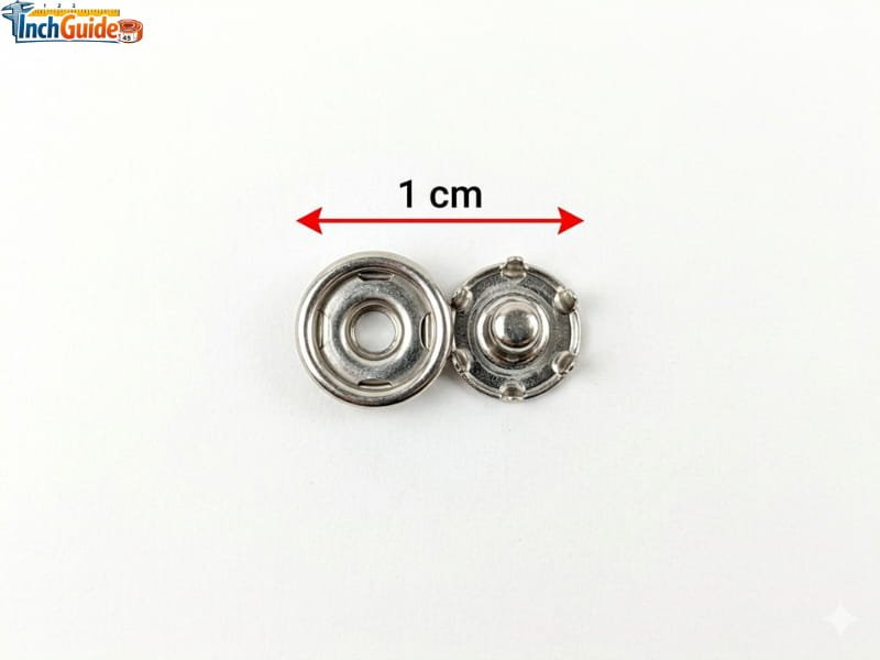 how big is 1 cm