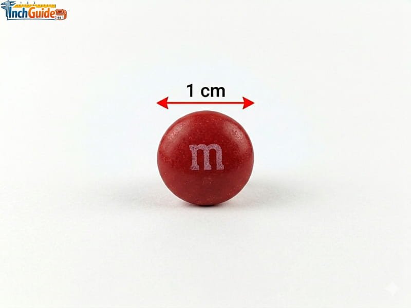 how big is 1 cm