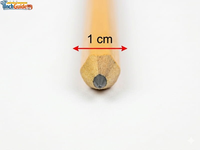 how big is 1 cm