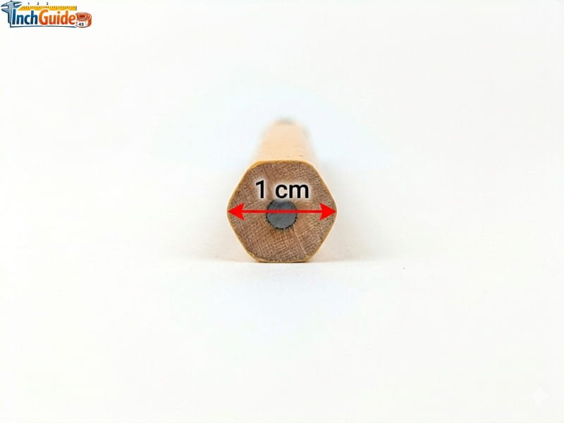how big is 1 cm