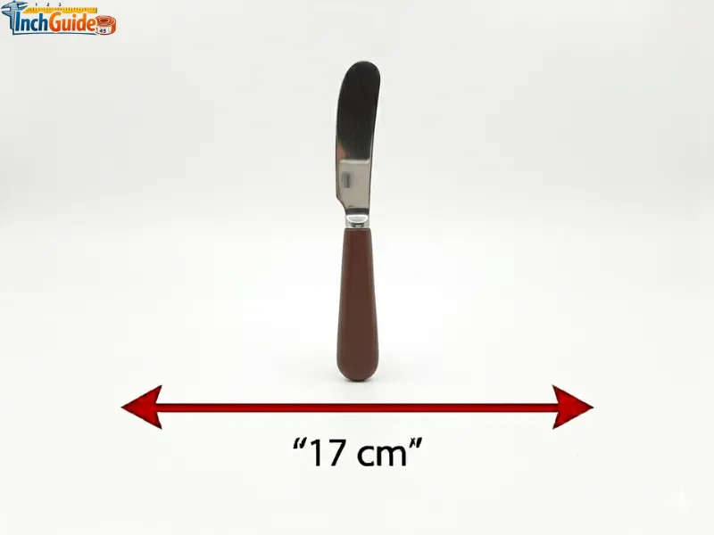 how big is 17 cm