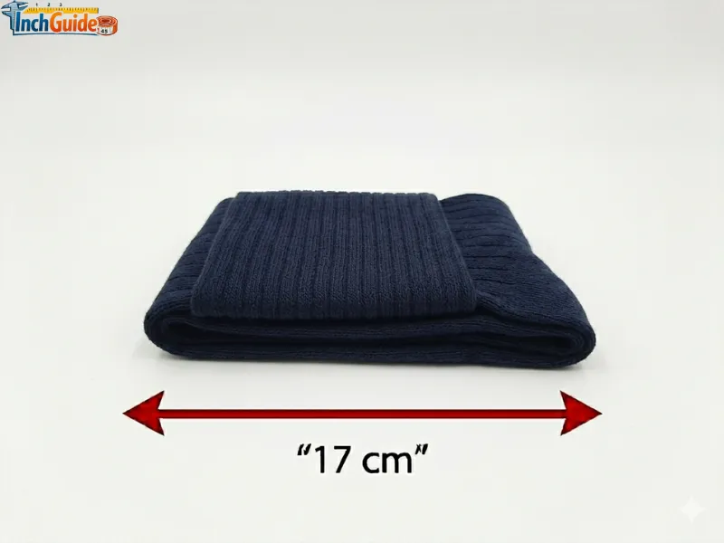 how big is 17 cm