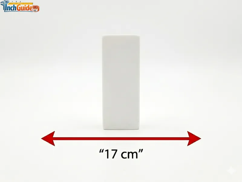 how big is 17 cm