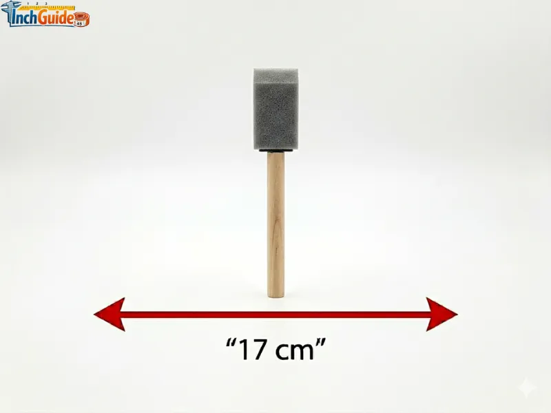 how big is 17 cm