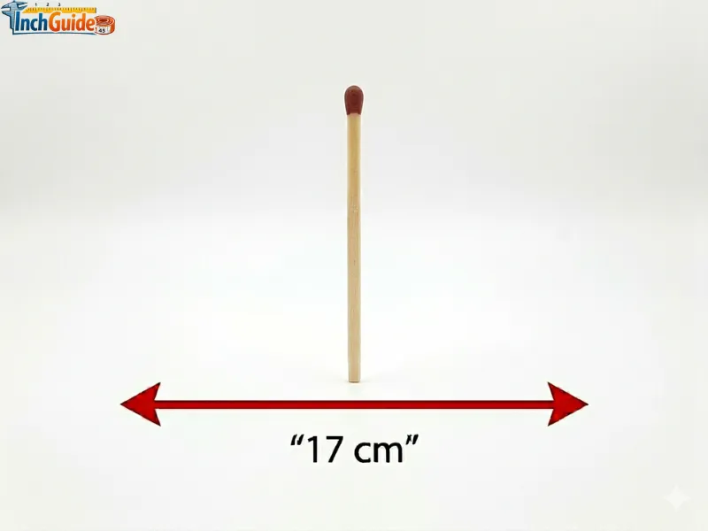 how big is 17 cm