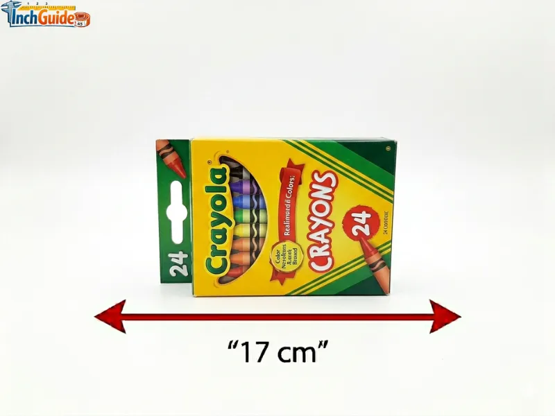 how big is 17 cm