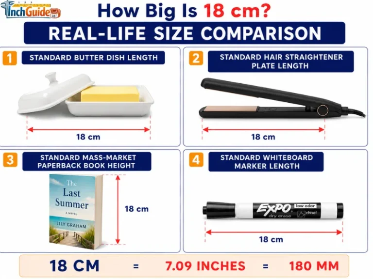 how big is 18 cm
