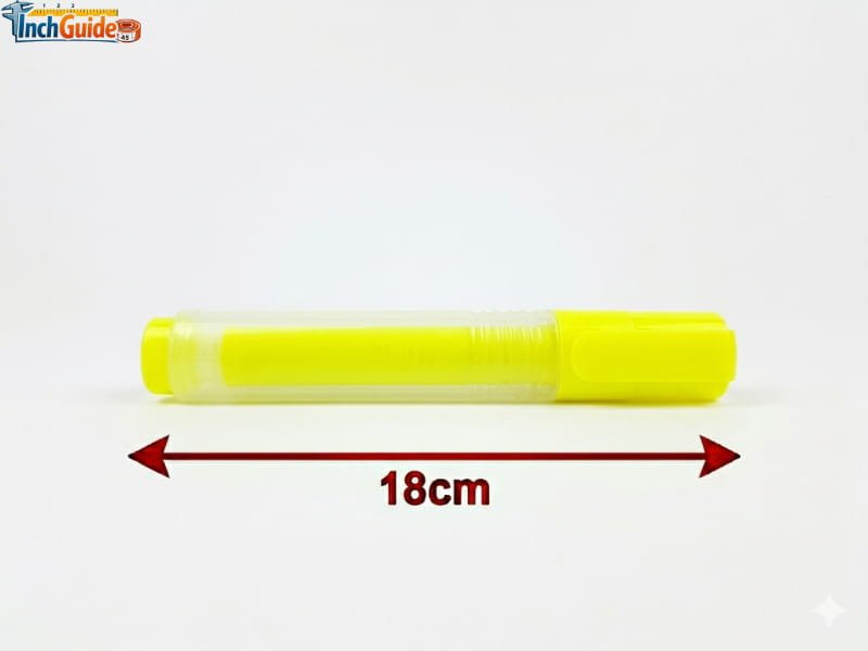 how big is 18 cm