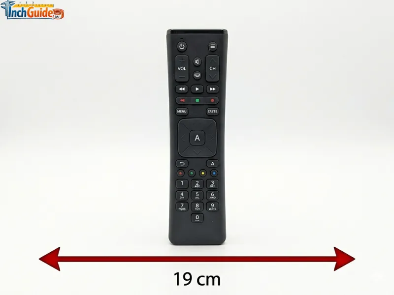 how big is 19 cm