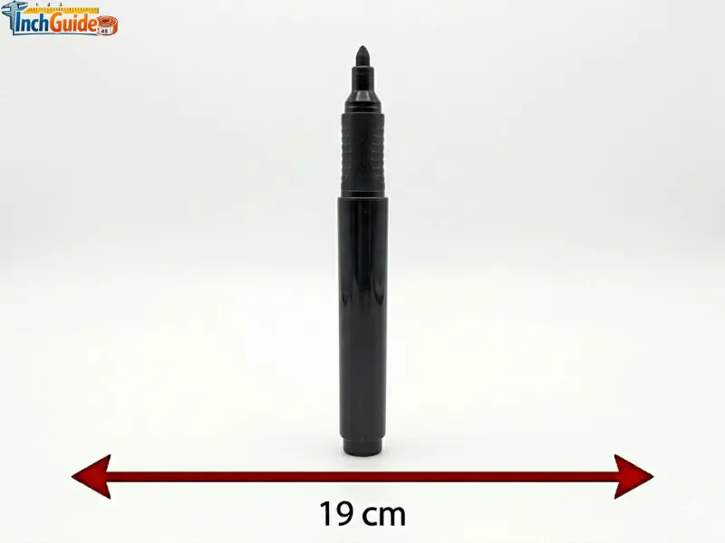 how big is 19 cm
