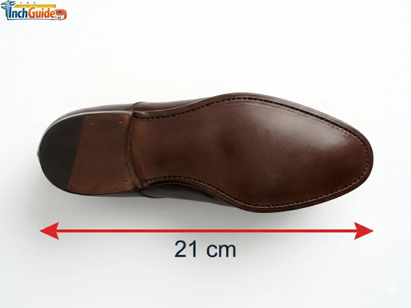 how big is 21 cm