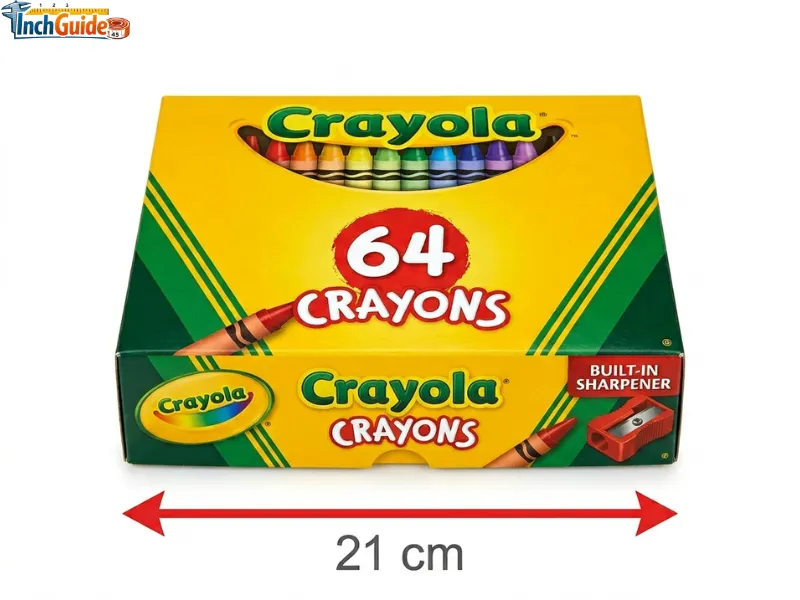 how big is 21 cm