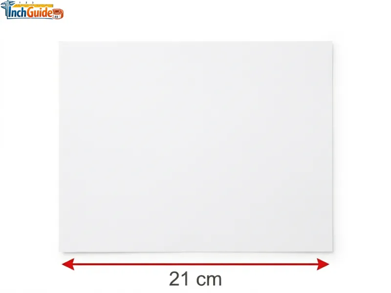 how big is 21 cm