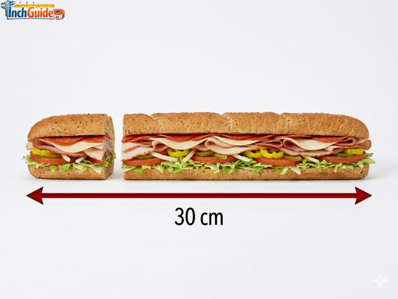 how big is 30 cm