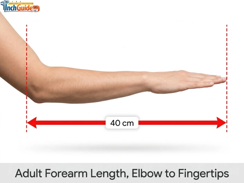 how big is 40 cm