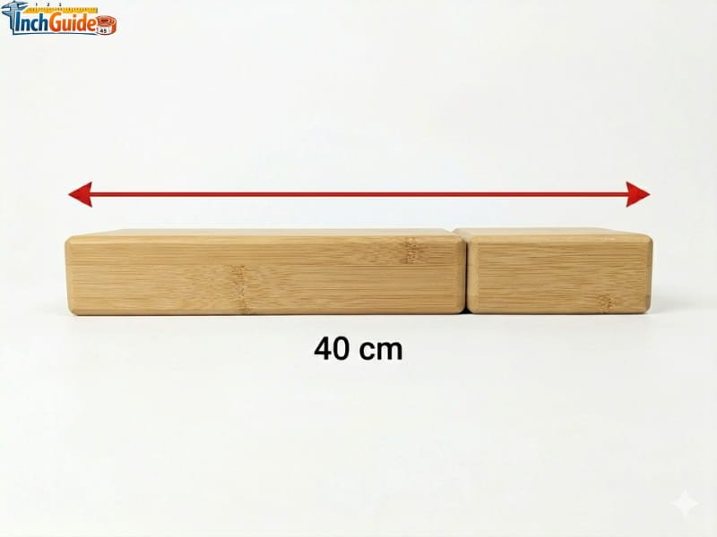 how big is 40 cm
