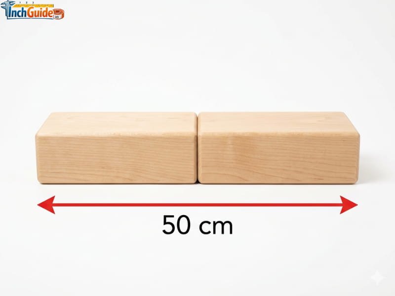 how big is 50 cm