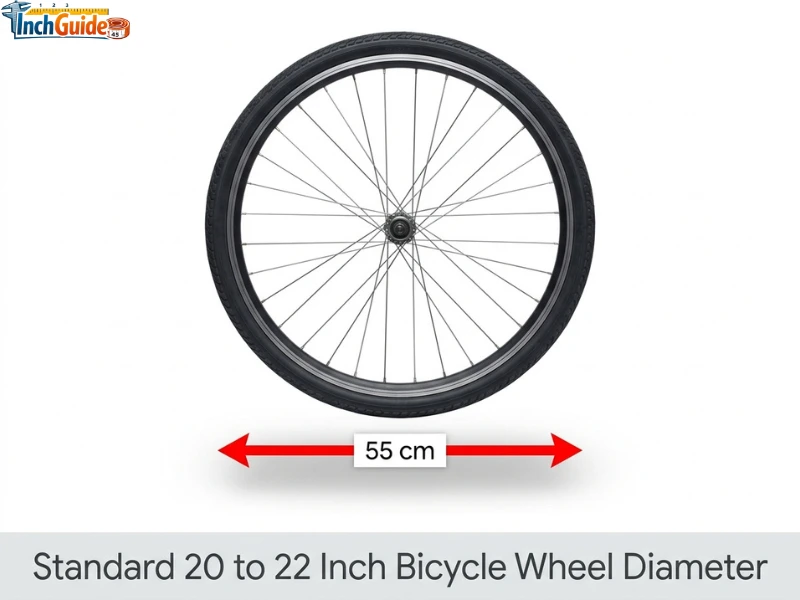 how big is 55 cm