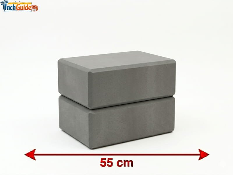 how big is 55 cm