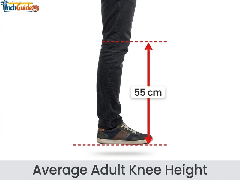 how big is 55 cm