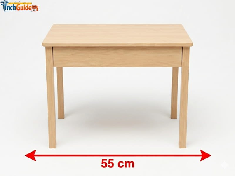 how big is 55 cm
