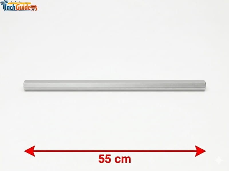 how big is 55 cm