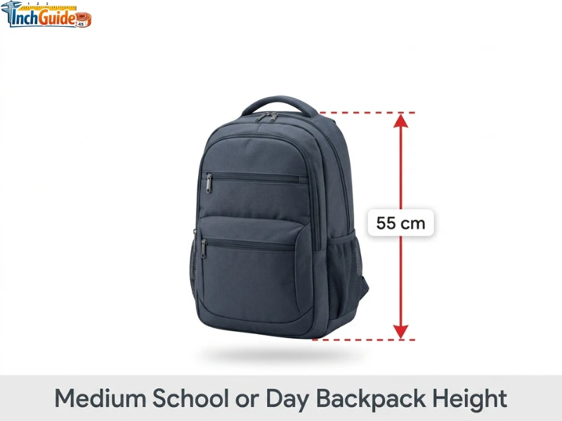 how big is 55 cm