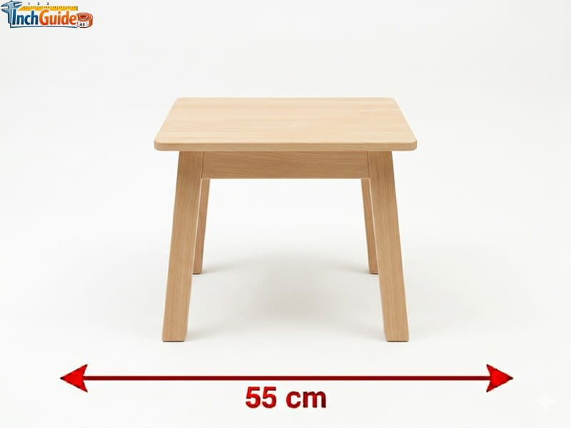 how big is 55 cm
