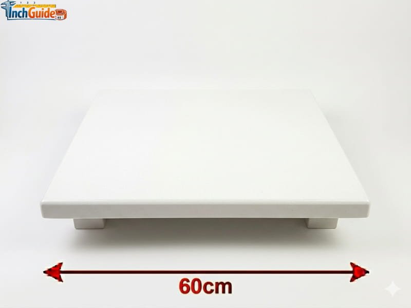 how big is 60 cm