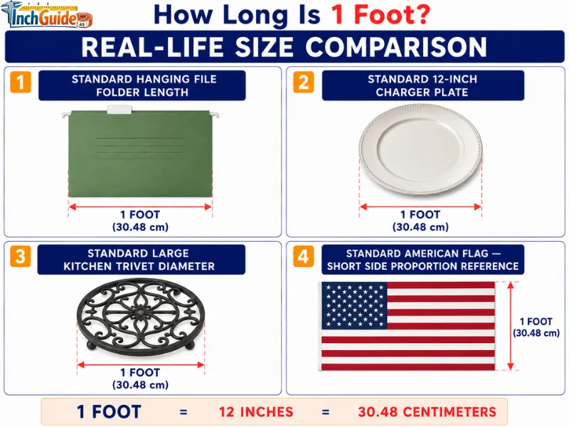 how long is 1 foot