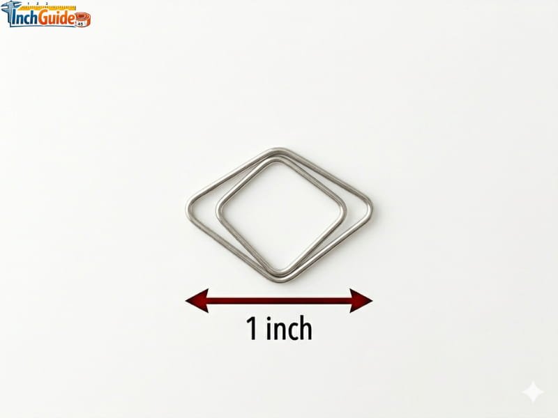 how long is 1 inch