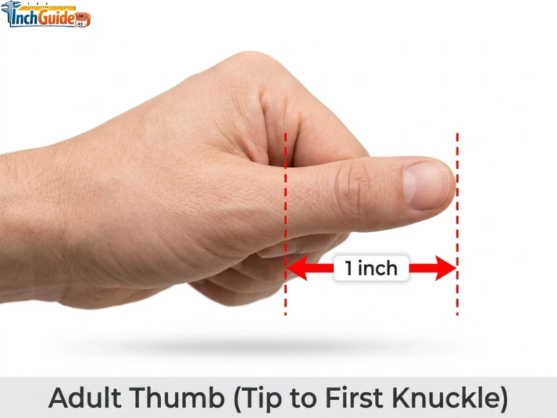 how long is 1 inch