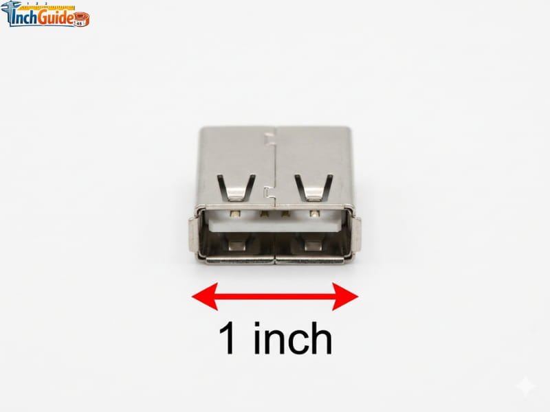 how long is 1 inch