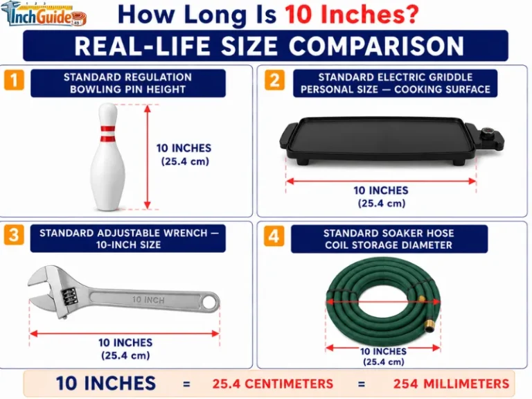 how long is 10 inches