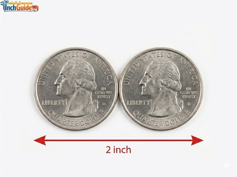 how long is 2 inch