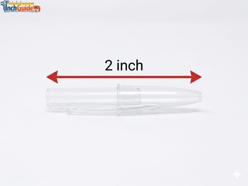 how long is 2 inch