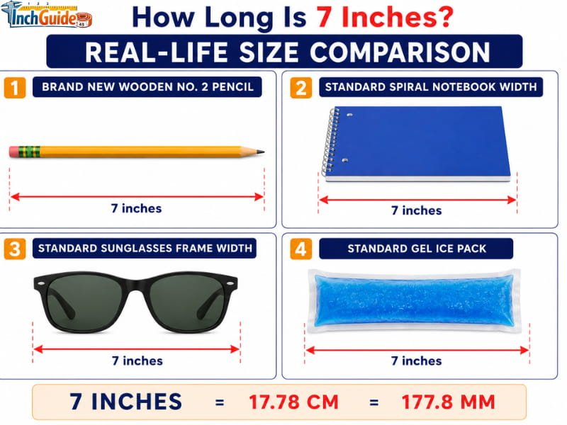 how long is 7 inches