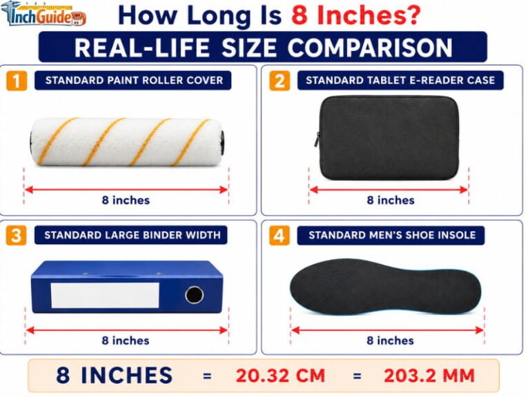 how long is 8 inches