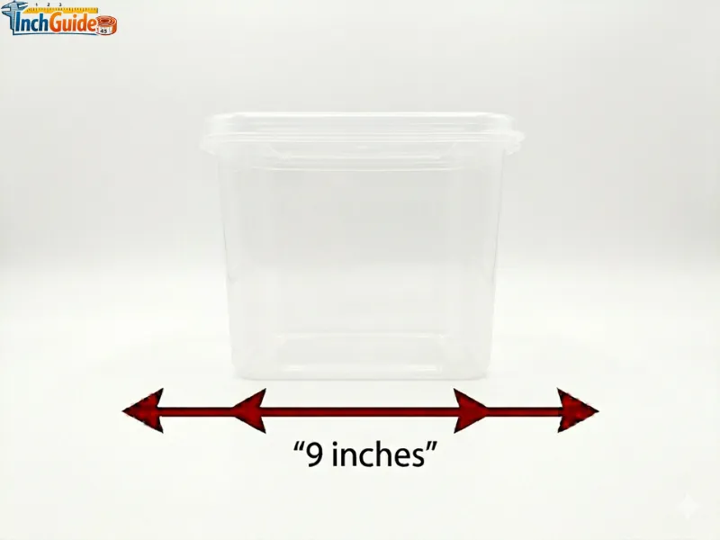 how long is 9 inches