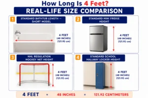 how long is 4 feet