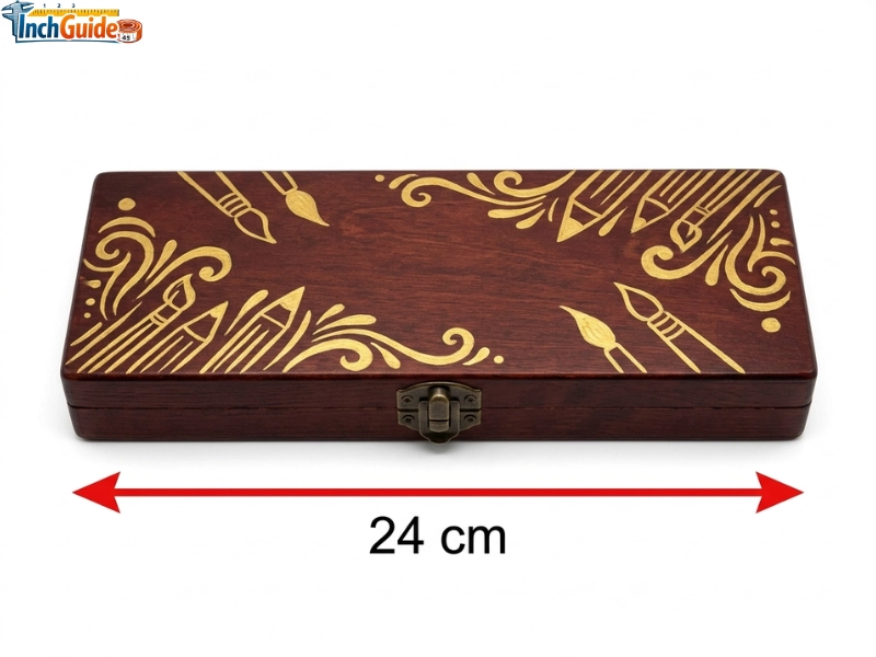 how big is 24 cm Art Supply Case