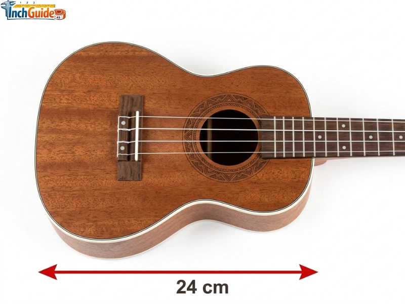 how big is 24 cm Ukulele Body Length